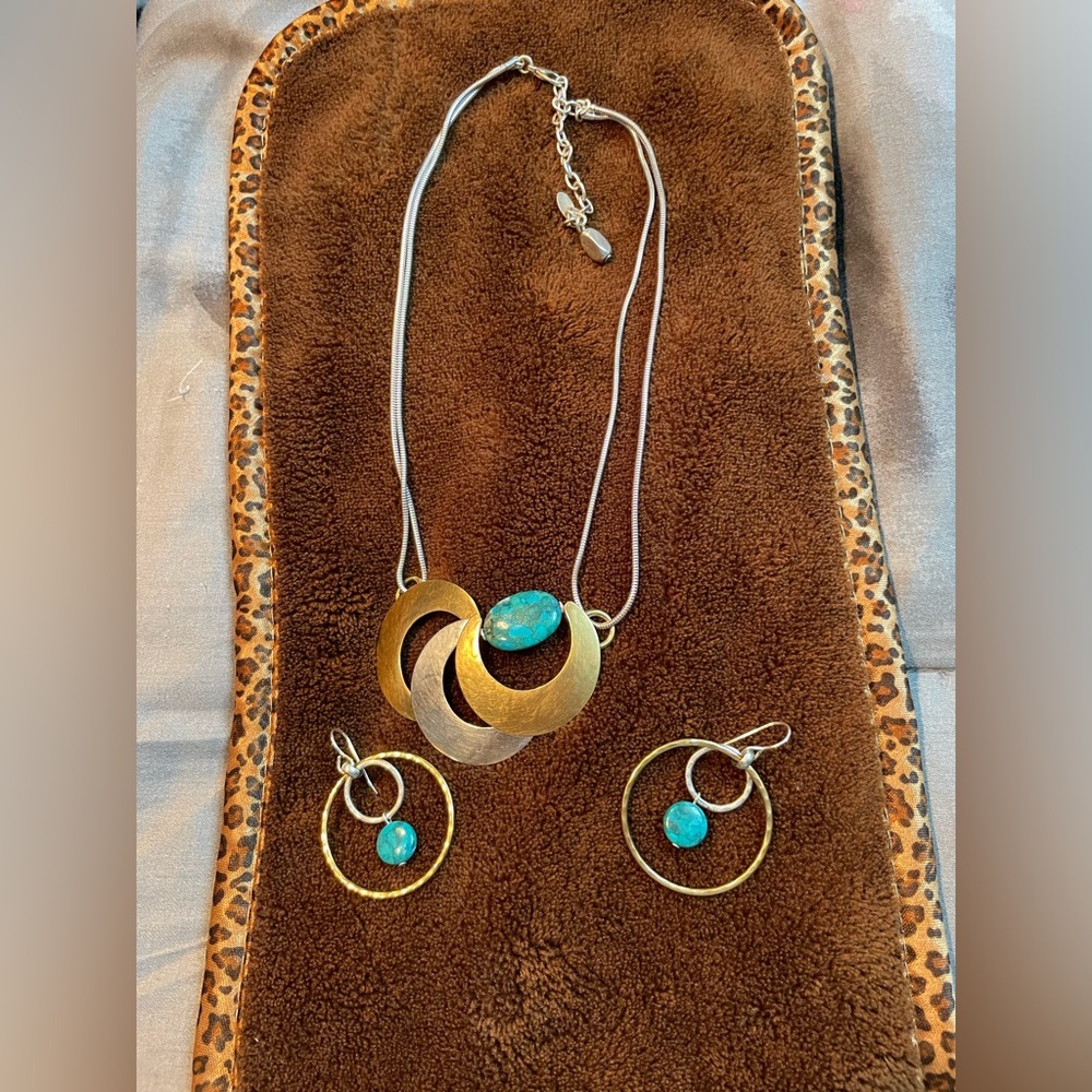 Majorie Baer necklace and earrings